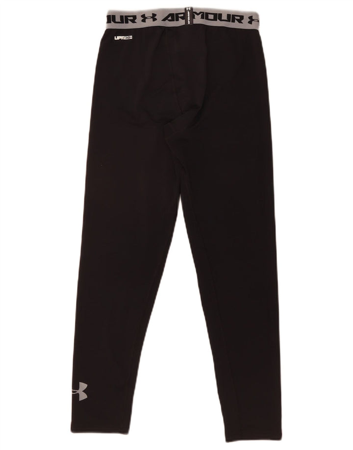 Under Armour Boys Fitted Graphic κολάν 11-12 ετών Μεγάλο Μαύρο