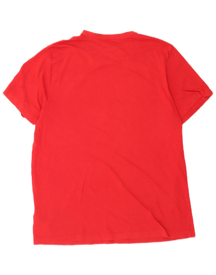 Ανδρικό T-Shirt Puma Top 2XL Κόκκινο βαμβακερό