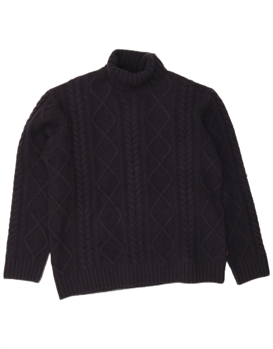 Ανδρικό πουλόβερ Kappa με ρολό λαιμόκοψη 2XL Μαλλί Navy Blue