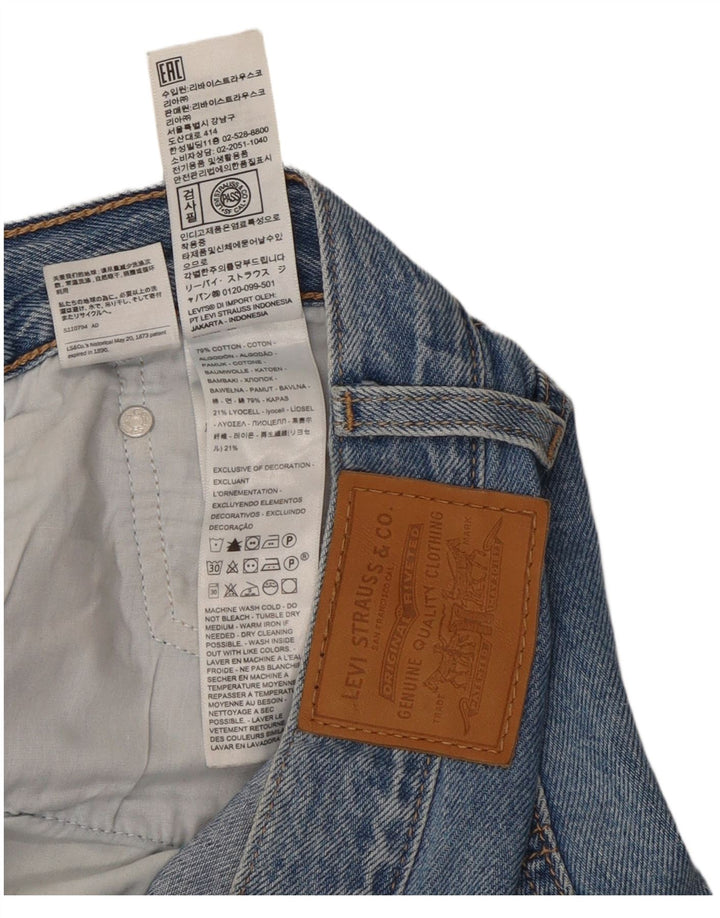 Γυναικείο τζιν Levi's Wide Leg W28 L32 Μπλε βαμβακερό