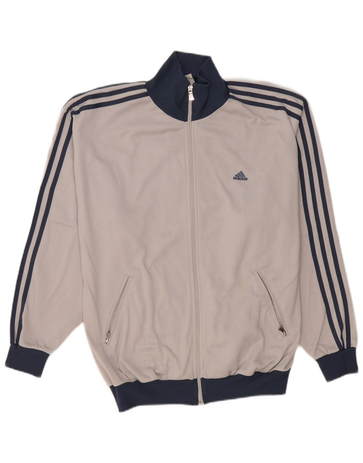 Ανδρική φόρμα Adidas Top Jacket UK 38/40 Medium Grey Polyester