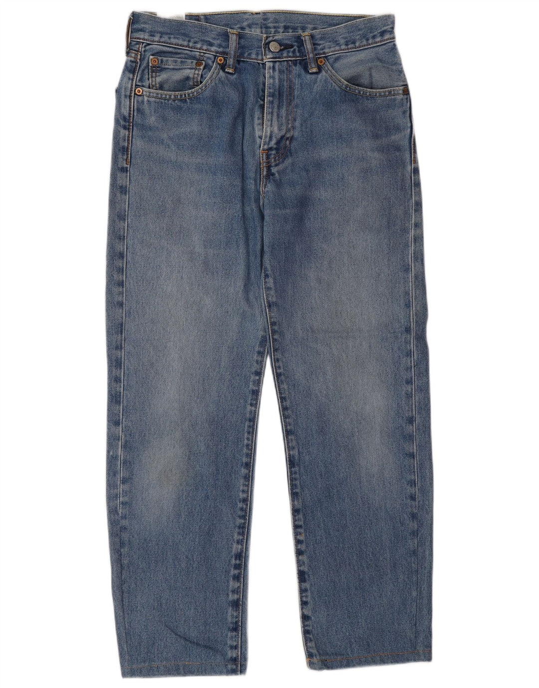 Levi's Mens 751 Straight Jeans W30 L32 Blue Cotton