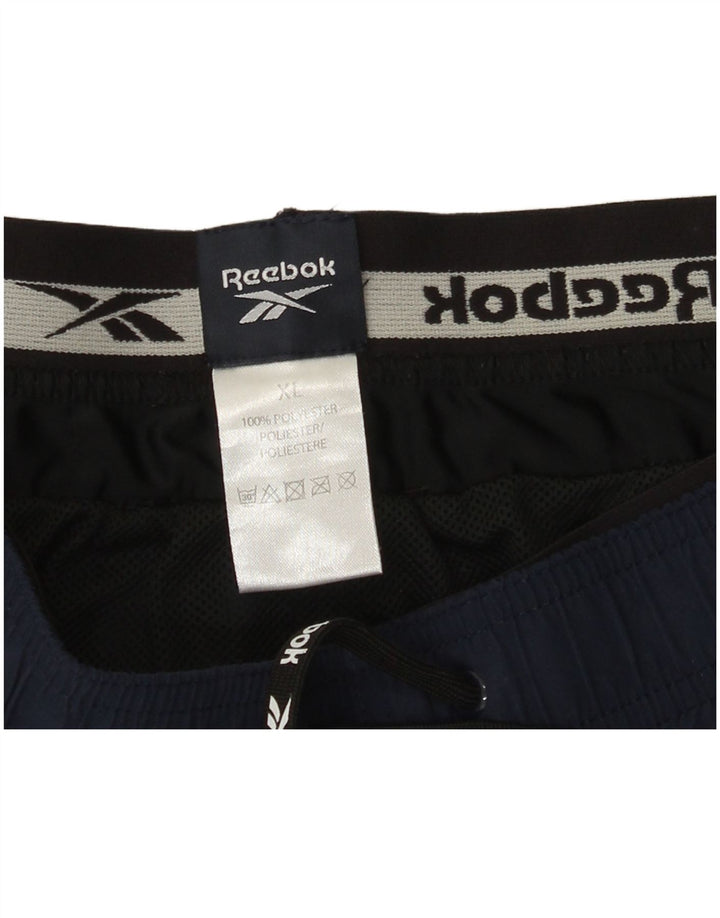 Ανδρικό σορτς κολύμβησης Reebok XL Navy Blue Polyester