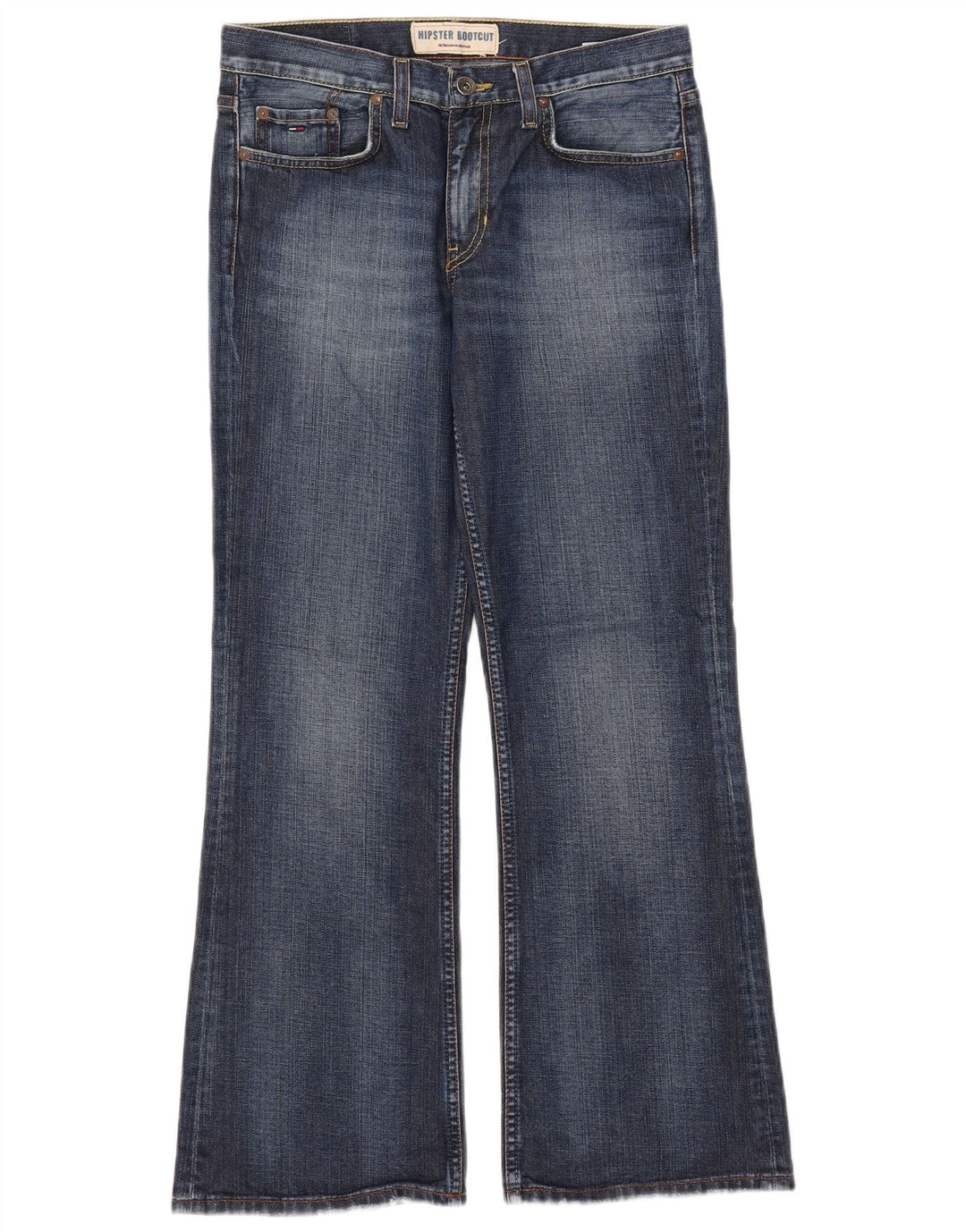 Tommy Hilfiger Γυναικεία Bootcut Jeans W29 L30 Blue Cotton
