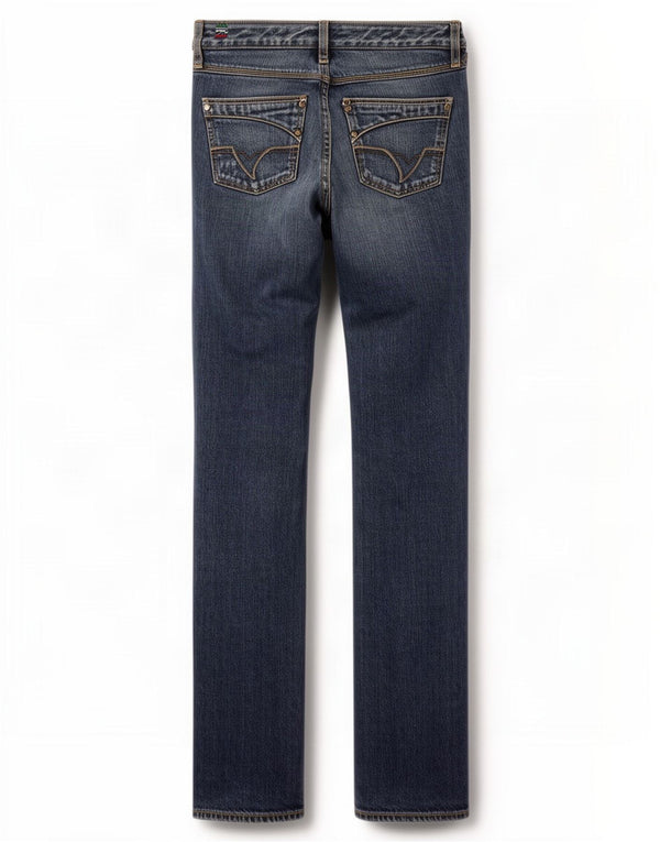 Diesel Womens Kycut Bootcut Jeans W25 L34 Blue Cotton