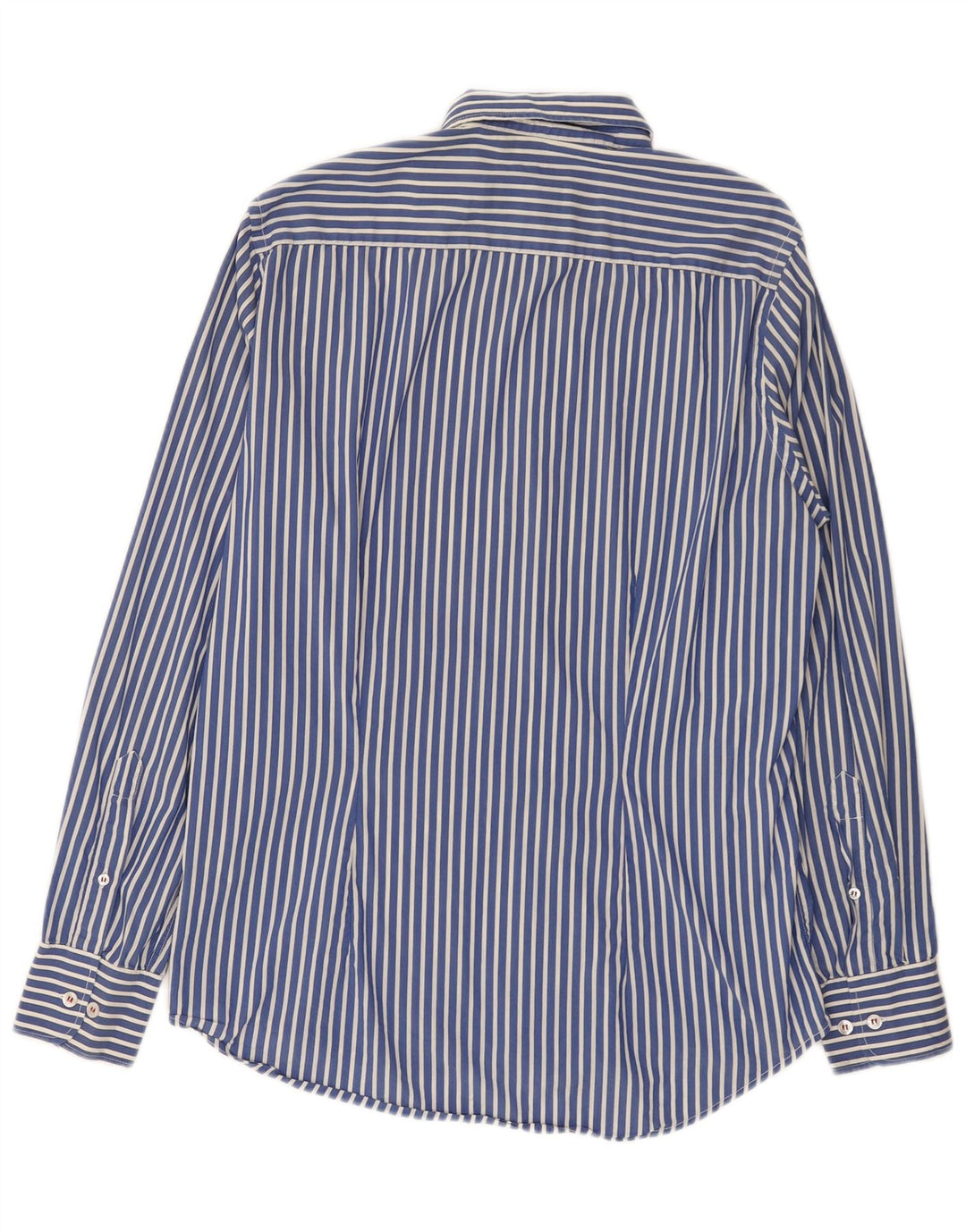 Fred Perry Ανδρικό πουκάμισο Slim Fit Βαμβακερό μεσαίο μπλε ριγέ
