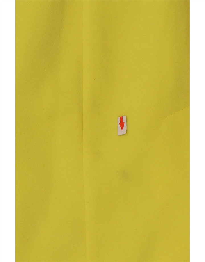 Marks & Spencer Γυναικείο σακάκι Longline Blazer με 4 κουμπιά UK 12 Medium Yellow