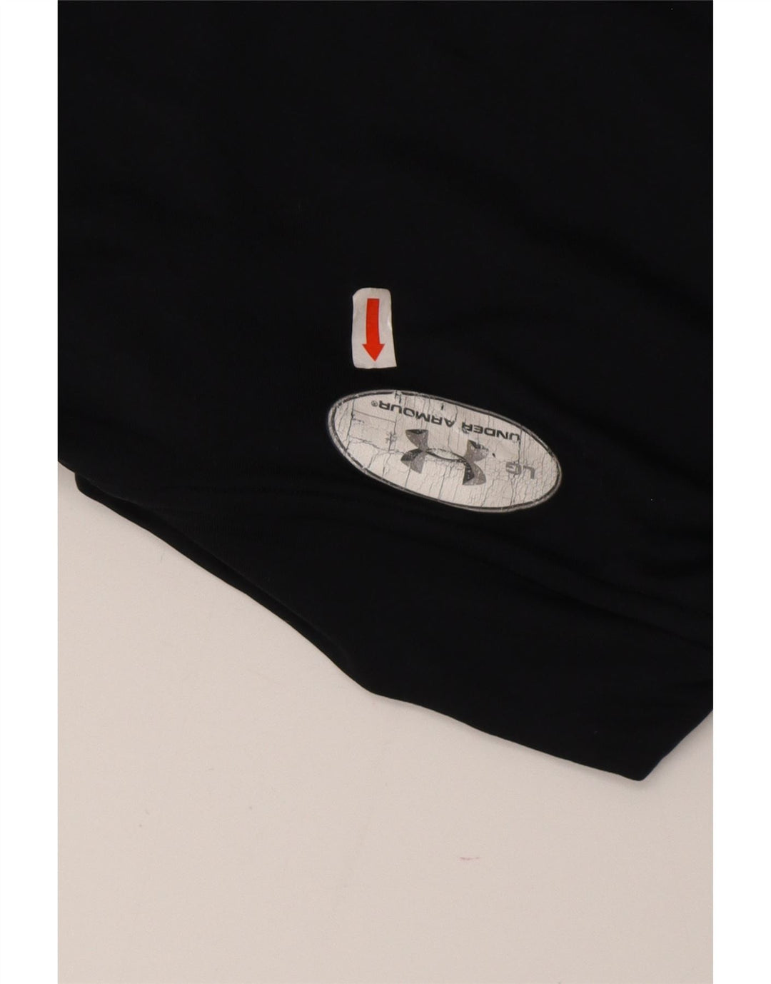 Ανδρικό ανδρικό κρύο παλτό UNDER Armor Μακρυμάνικο μεγάλο μαύρο πολυεστέρα