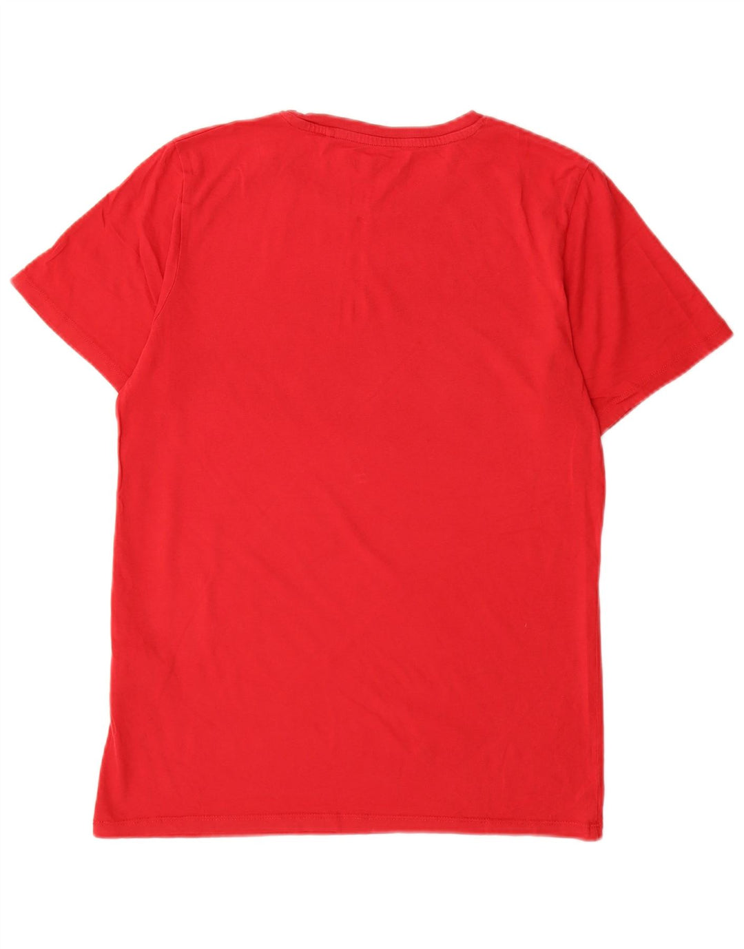 Jack & Jones Ανδρικό T-Shirt Denizen Γραφικό Μπλουζάκι μεσαίο κόκκινο βαμβακερό