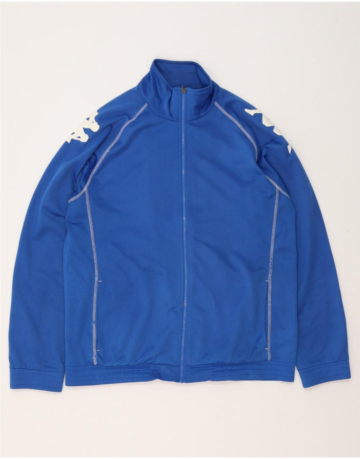 KAPPA Ανδρική φόρμα γραφικής φόρμας Top Jacket XL Blue Polyester