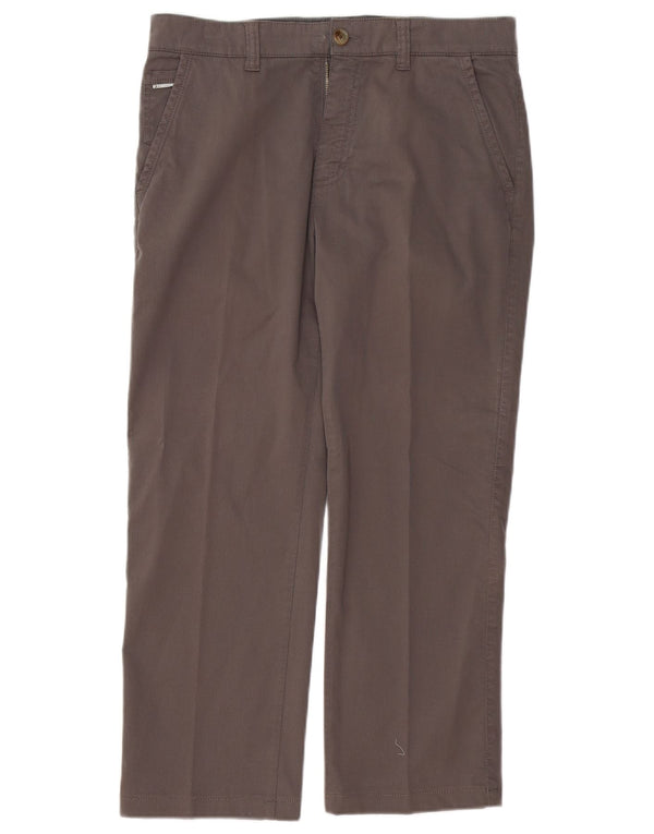 NAVIGARE Ανδρικό ίσιο παντελόνι Chino IT 48 Medium W34 L26 Γκρι βαμβακερό