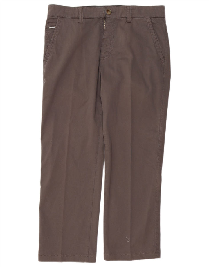 NAVIGARE Ανδρικό ίσιο παντελόνι Chino IT 48 Medium W34 L26 Γκρι βαμβακερό