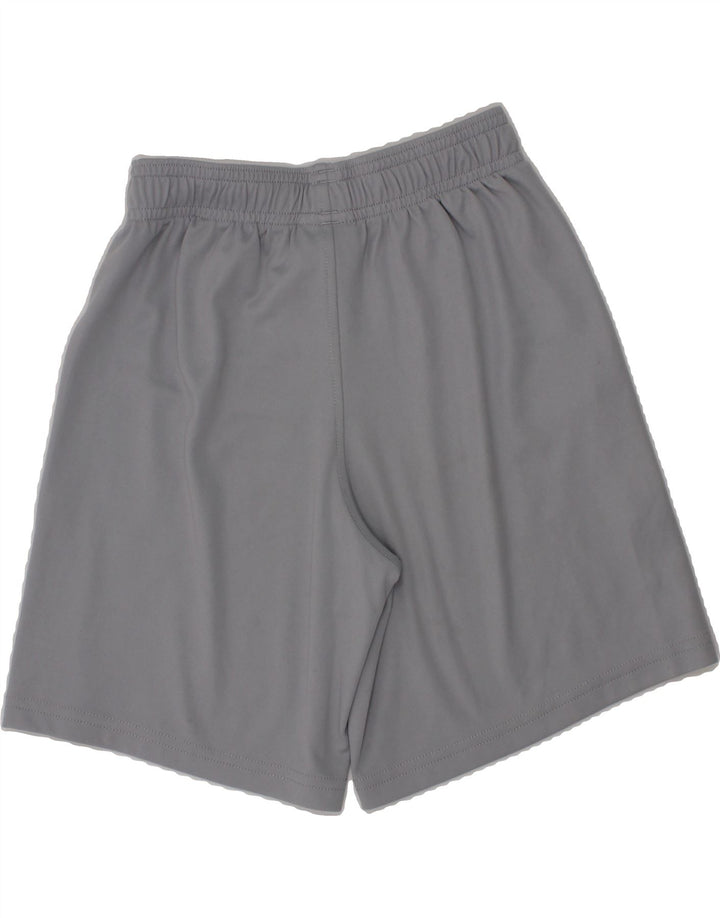 UNDER ARMOUR Boys Graphic Sport Shorts 6-7 Years  Grey Polyester Vintage Under Armour and Second-Hand Under Armour from Messina Hembry 