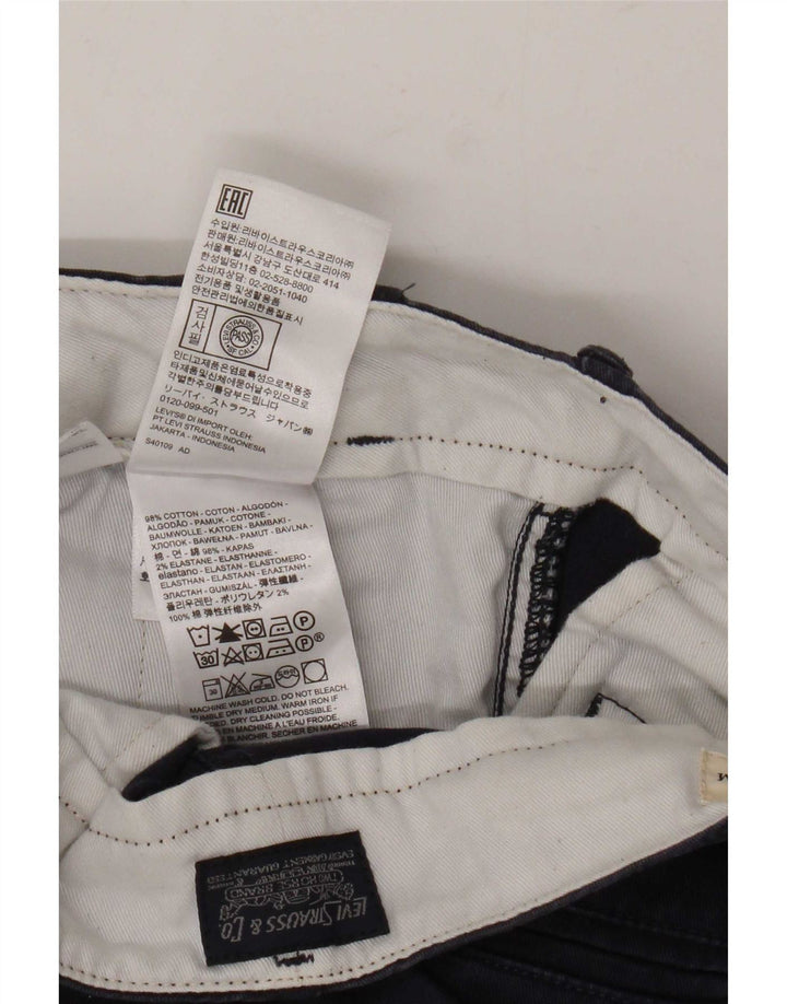 Ανδρικό σορτς chino Levi's W34 μεγάλο navy μπλε βαμβακερό