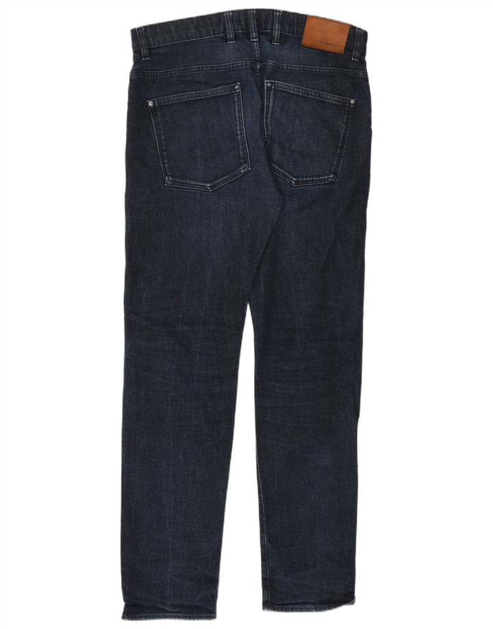 Ted Baker Ανδρικό Slim Jeans W34 L32 Navy Blue Cotton