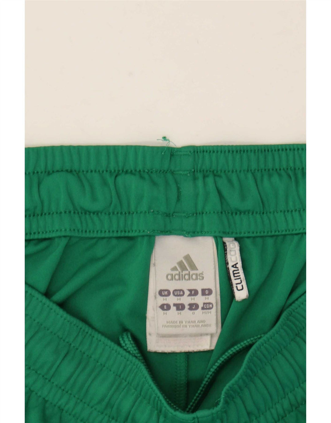 Ανδρικό αθλητικό σορτς Adidas Climacool από μεσαίο πράσινο πολυεστέρα