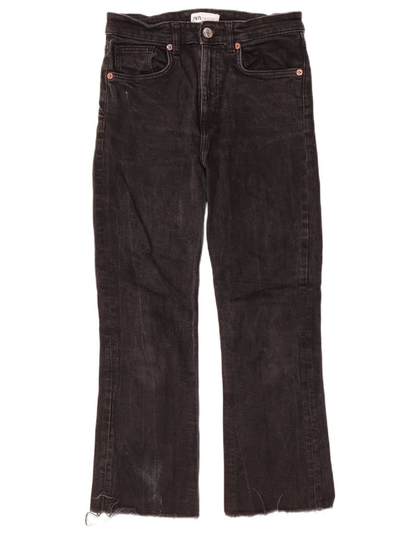 Zara Γυναικείο ίσιο τζιν EU 40 Medium W30 L26 Μαύρο