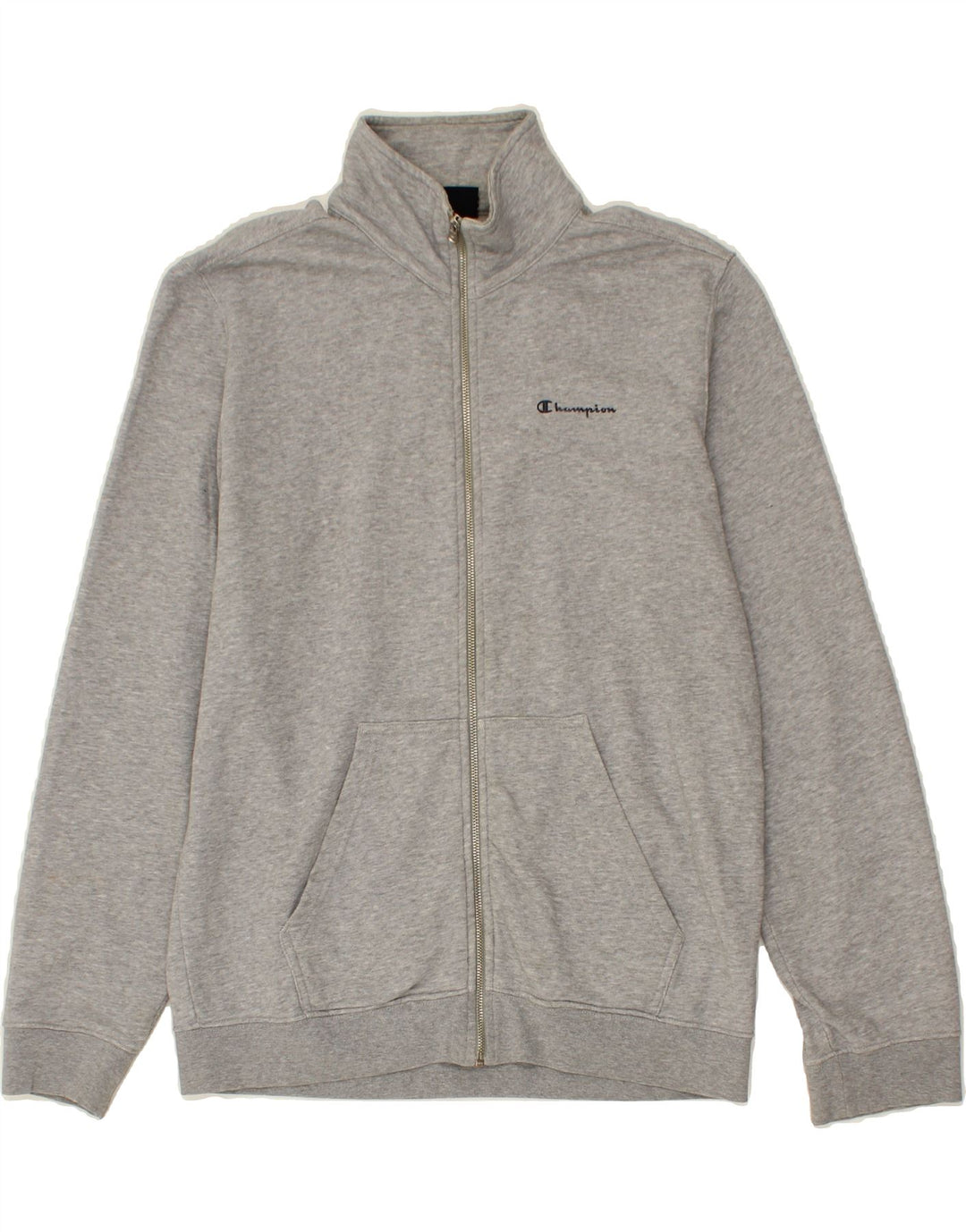 CHAMPION Mens Tracksuit Top Jacket Large Grey Vintage Champion and Second-Hand Champion from Messina Hembry 