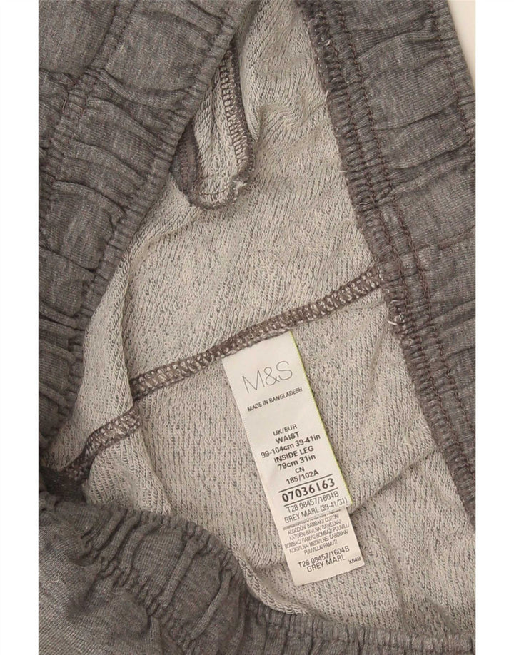 Ανδρική αθλητική φόρμα Marks & Spencer Παντελόνι XL Γκρι βαμβακερό