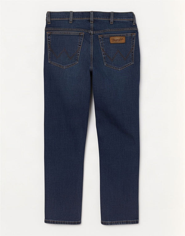 Wrangler Ανδρικό Texas Straight Jeans W34 L32 Navy Blue Cotton