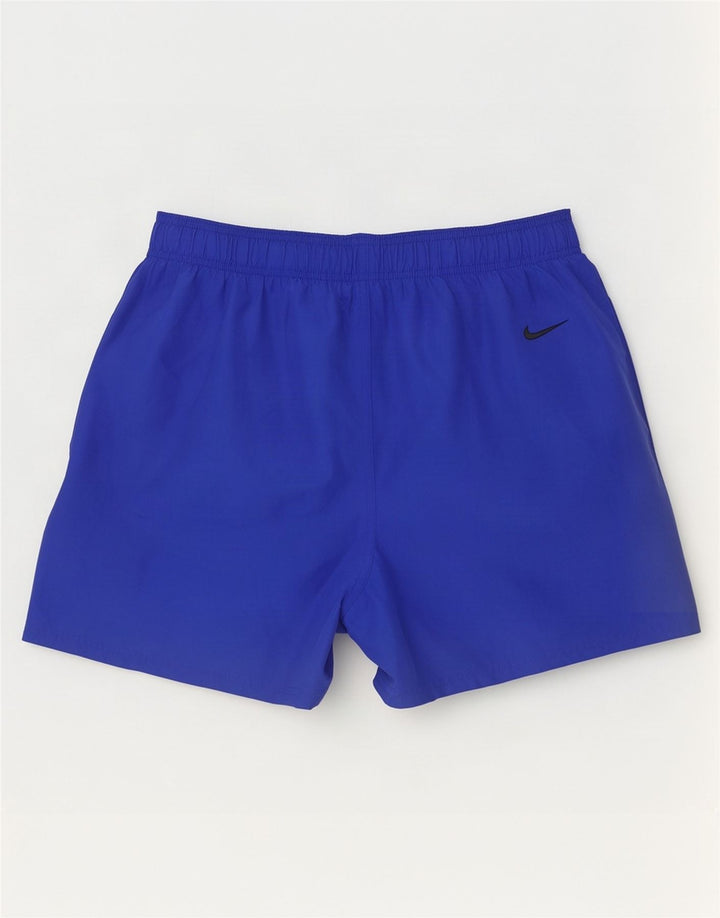 Ανδρικό γραφικό αθλητικό σορτς Nike μεγάλο μπλε πολυεστέρα