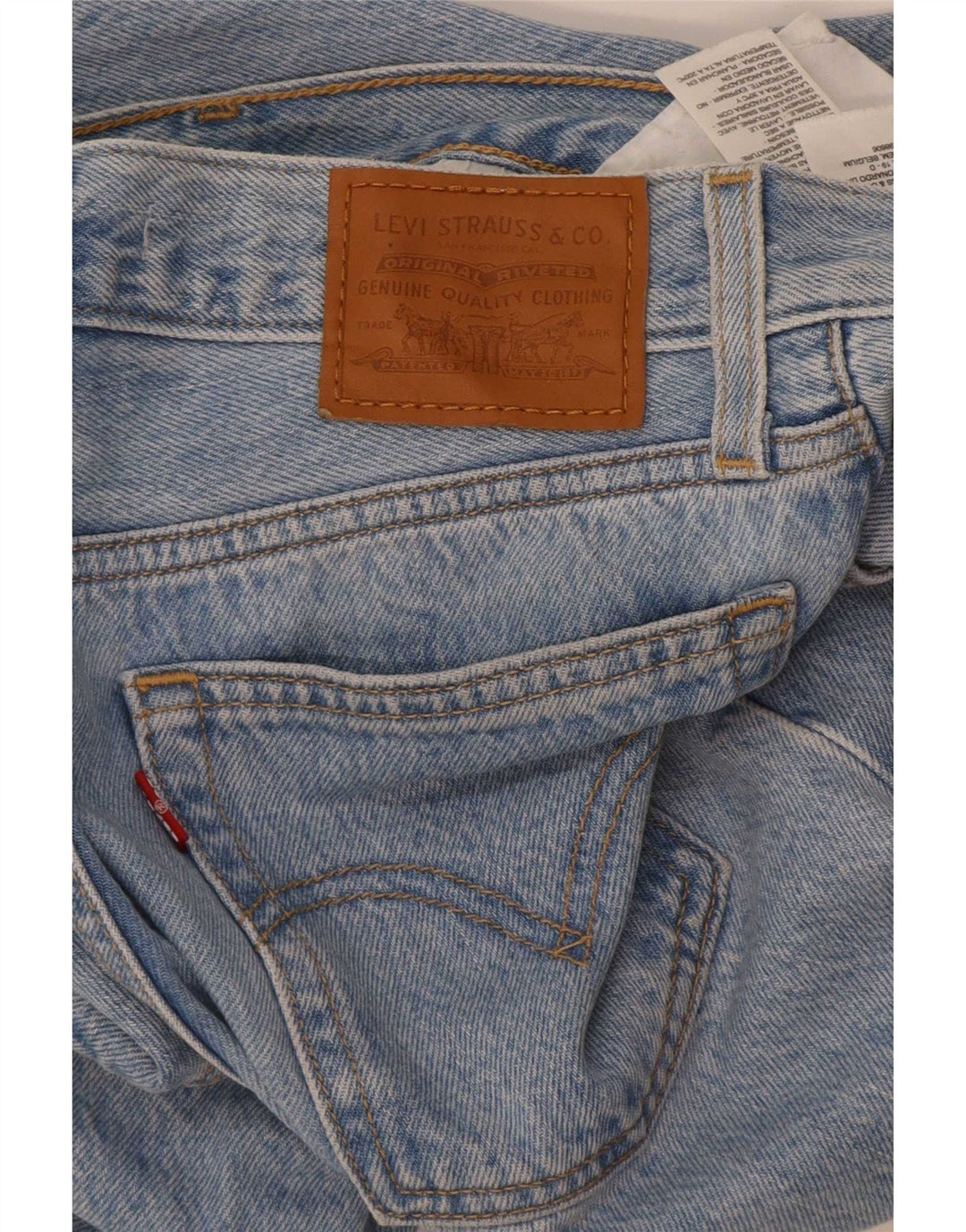 Γυναικείο τζιν Levi's Wedge Straight W24 L28 Blue Cotton