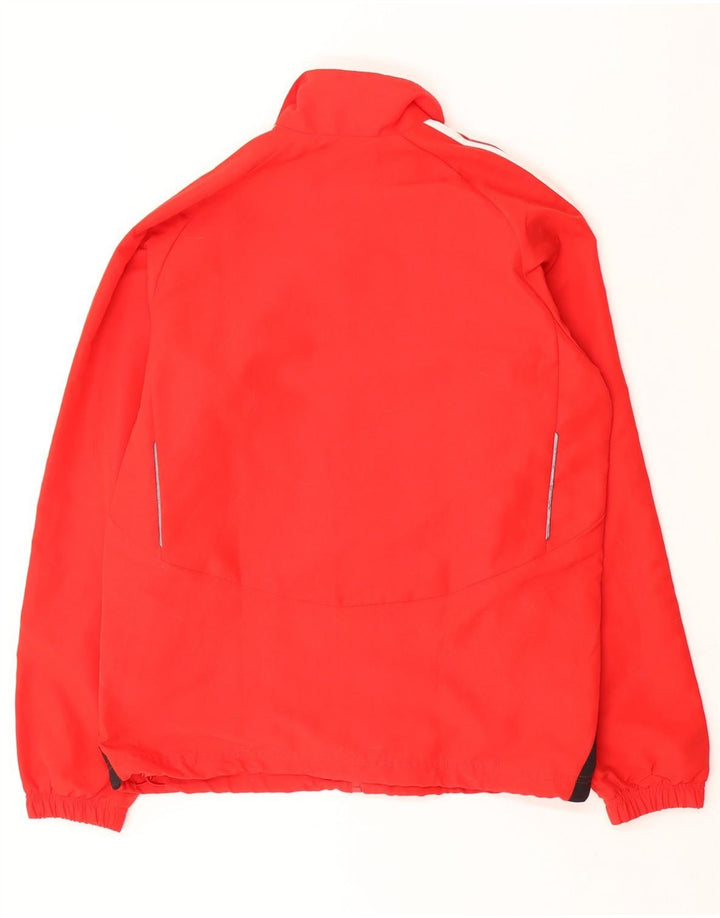 Ανδρική φόρμα ADIDAS Top Jacket UK 38/40 Μεσαίο κόκκινο χρώμα πολυεστέρα