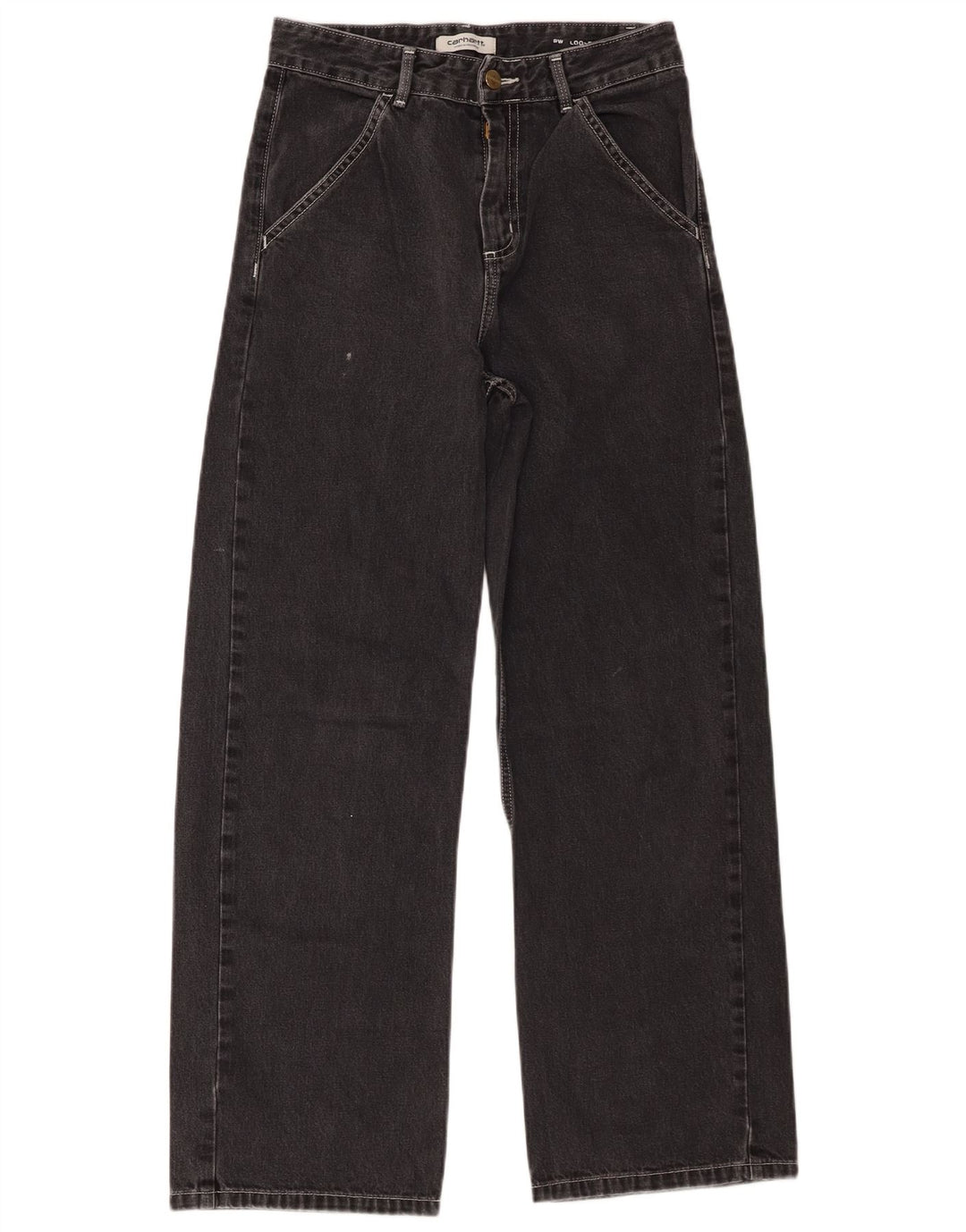 Carhartt Γυναικείο Loose Jeans W26 L28 Γκρι βαμβακερό