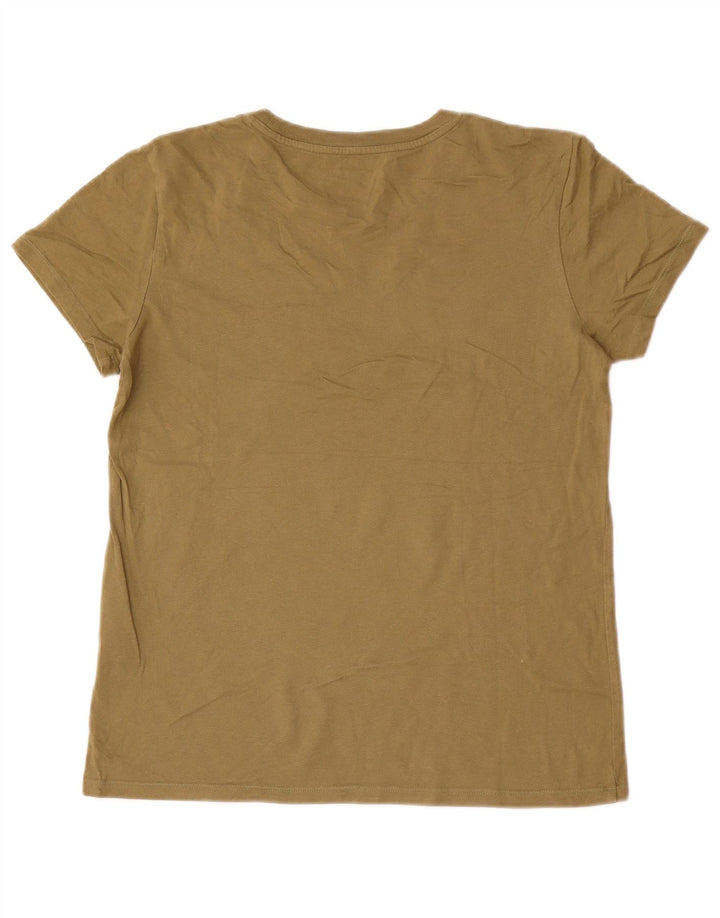 Ανδρικό γραφικό T-Shirt Levi's Top Μικρό Χακί Βαμβακερό