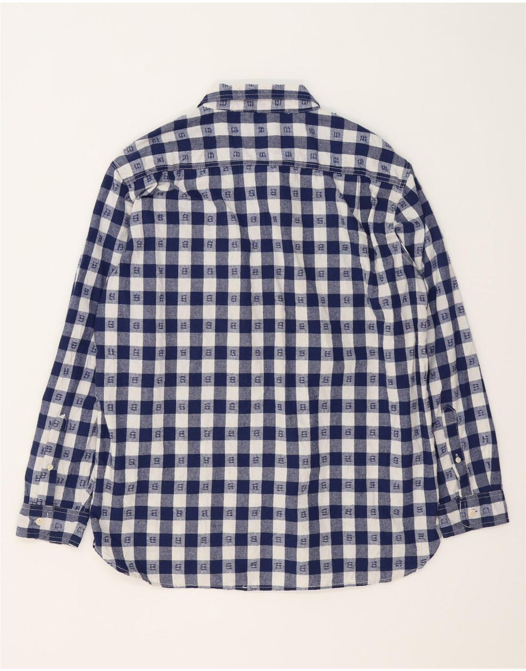 Ανδρικό πουκάμισο Lee Loose Fit XL Navy Blue Check Cotton