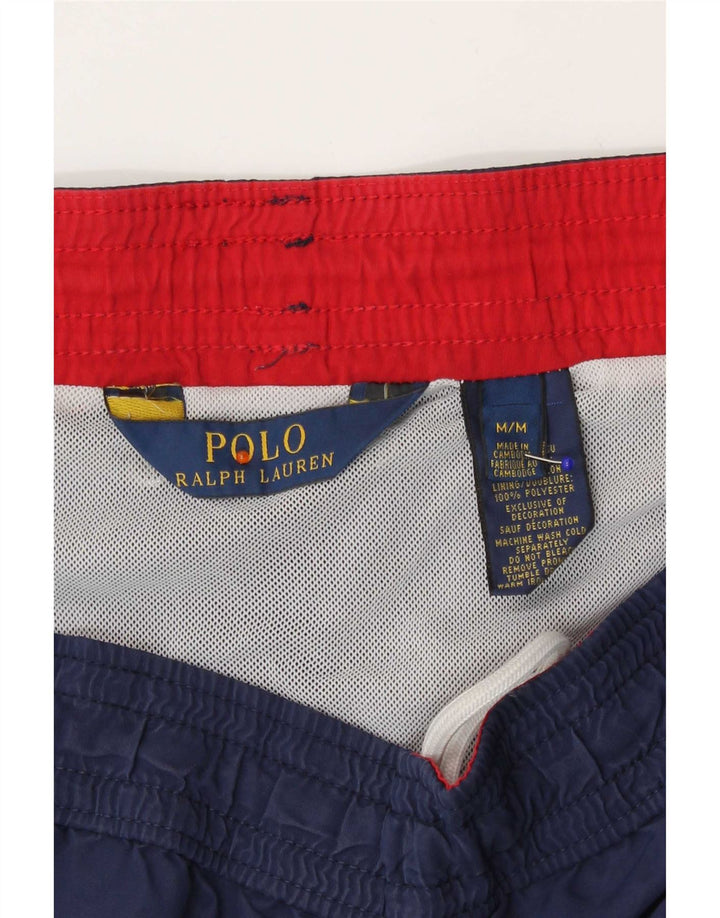Ανδρικό σορτς κολύμβησης Polo Ralph Lauren, μεσαίο ναυτικό μπλε νάιλον