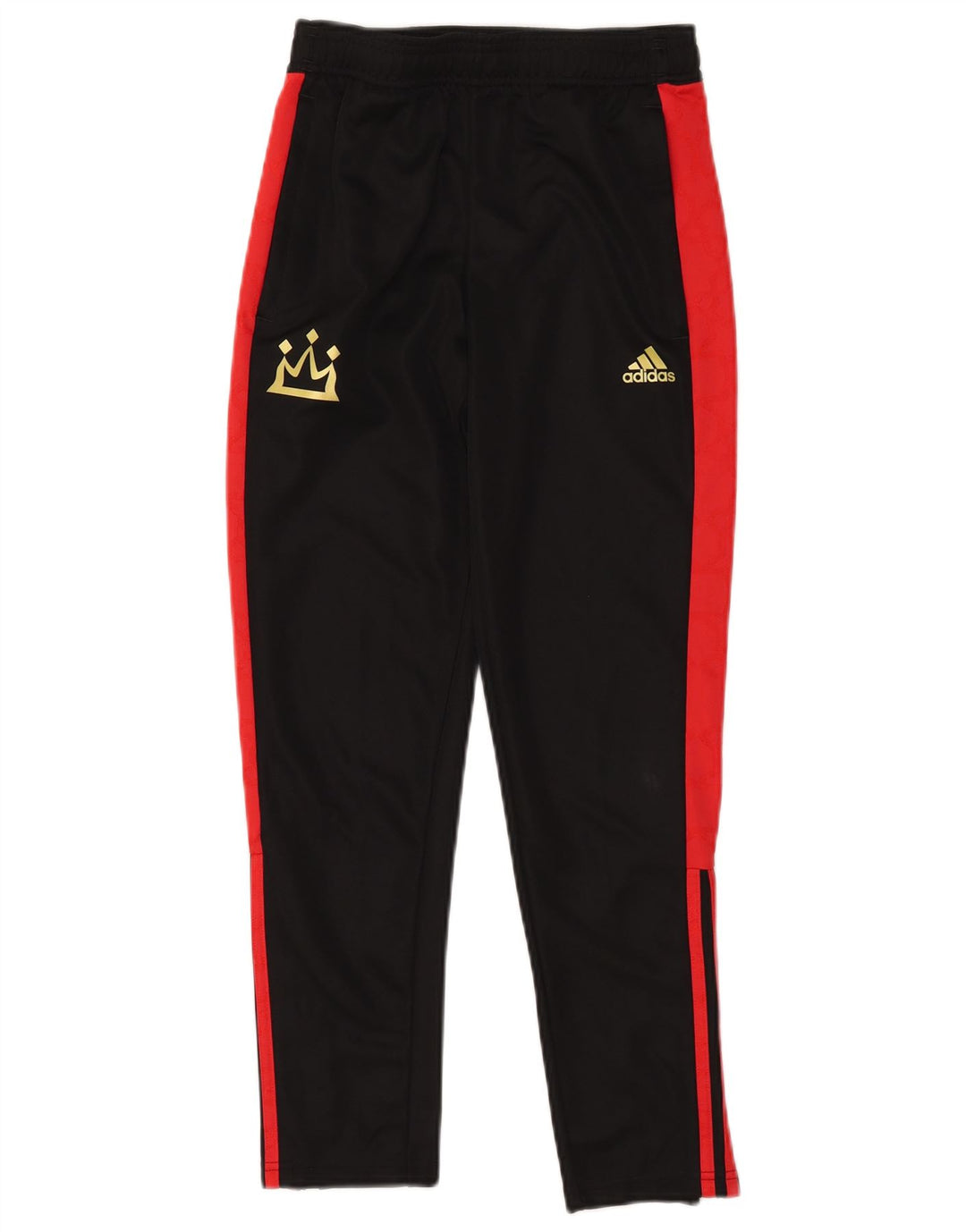 Παντελόνι αθλητικής φόρμας ADIDAS Boys Aeroready Graphic 11-12 ετών Μαύρο