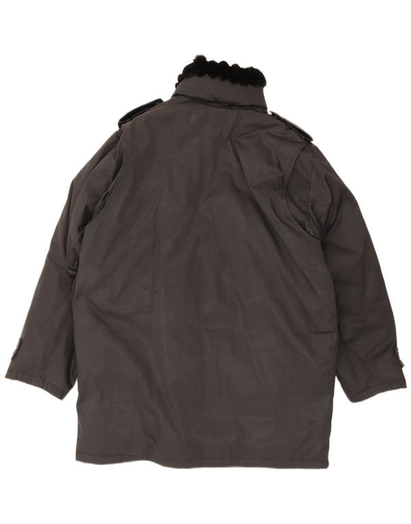 Ανδρικό μπουφάν Parka Blumarine UK 40 Large Black