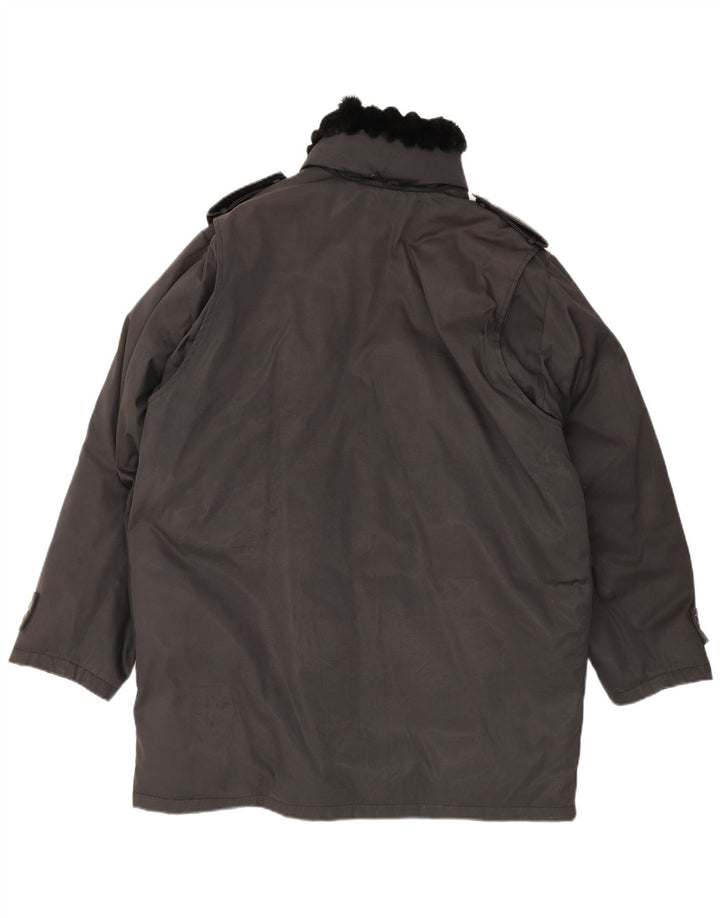 Ανδρικό μπουφάν Parka Blumarine UK 40 Large Black