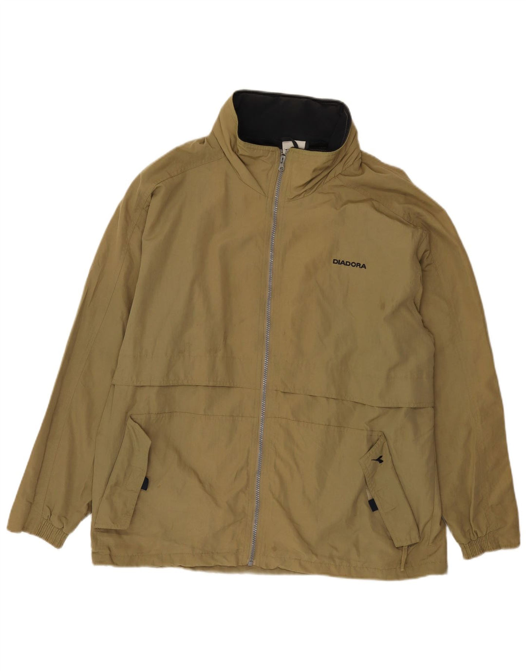 Diadora Ανδρικό μπουφάν βροχής UK 38 Medium Khaki Polyamide