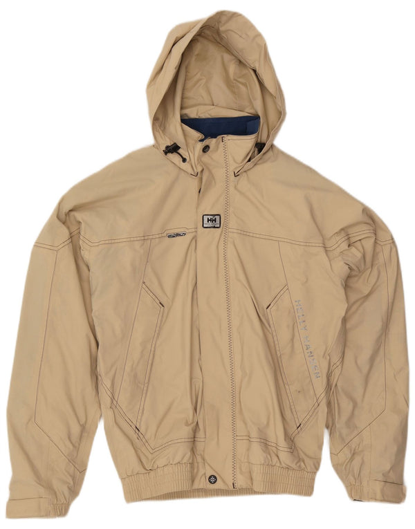 Helly Hansen Ανδρικό μπουφάν μπουφάν με κουκούλα UK 36 μικρό μπεζ νάιλον