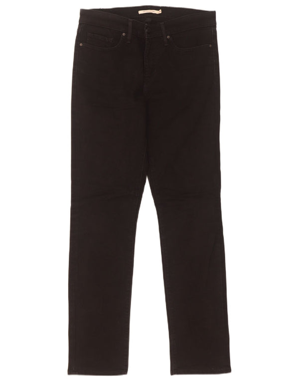 Levi's Womens 312 Shaping Slim Jeans W28 L31 Μαύρο