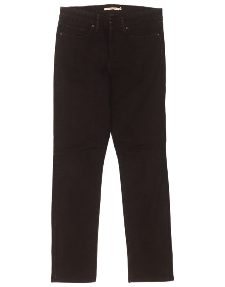 Levi's Womens 312 Shaping Slim Jeans W28 L31 Μαύρο