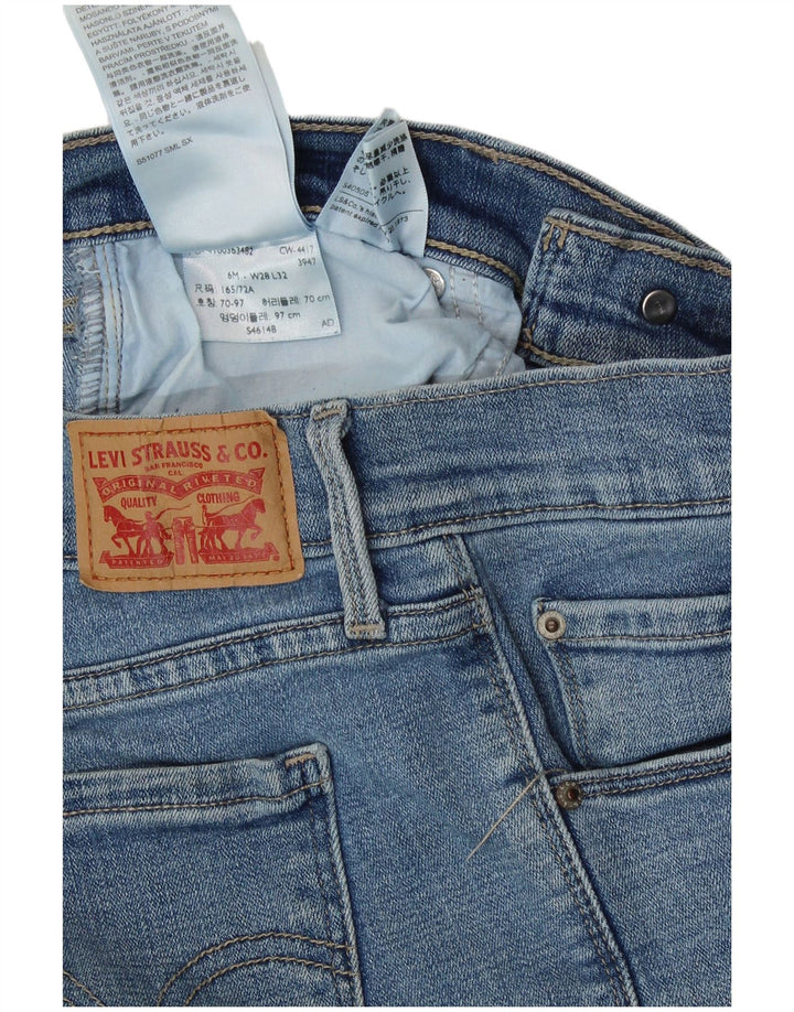 Γυναικείο Levi's 505 Straight Jeans US 6 Medium W28 L32 Μπλε βαμβακερό
