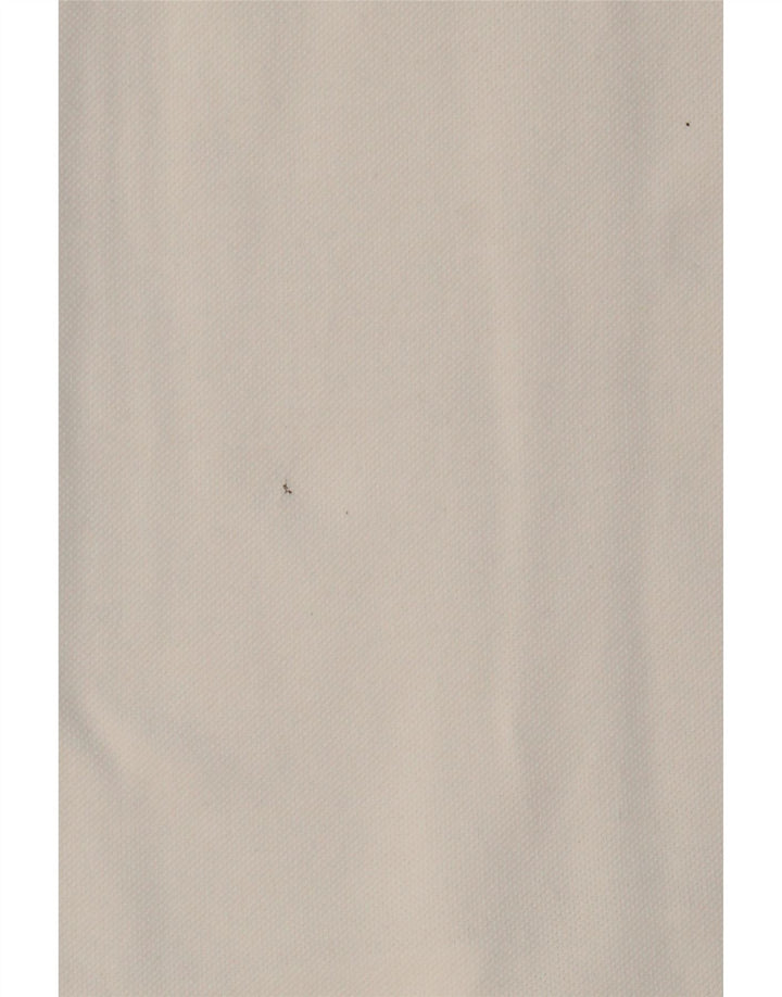 Ανδρικό μπλουζάκι πόλο LACOSTE 6 XL Λευκό βαμβακερό