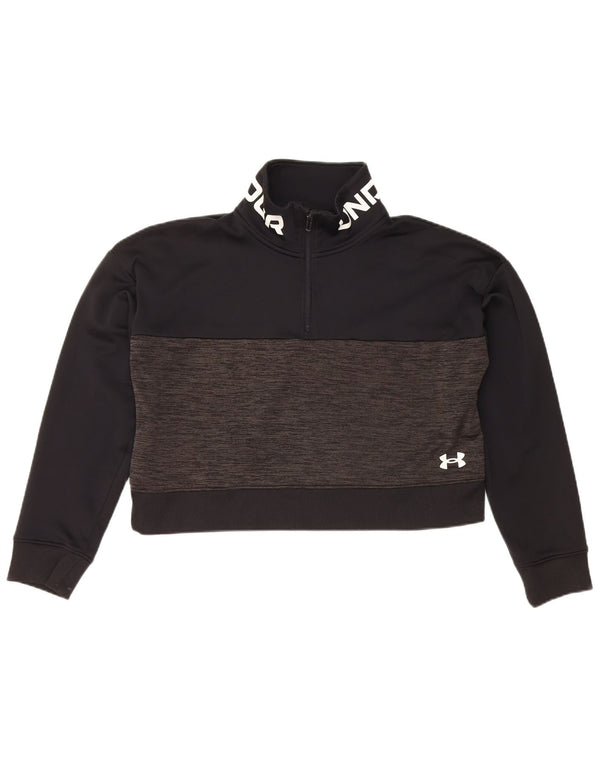 Under Armour Γυναικείο Γραφικό Φούτερ Jumper UK 14 Medium Black