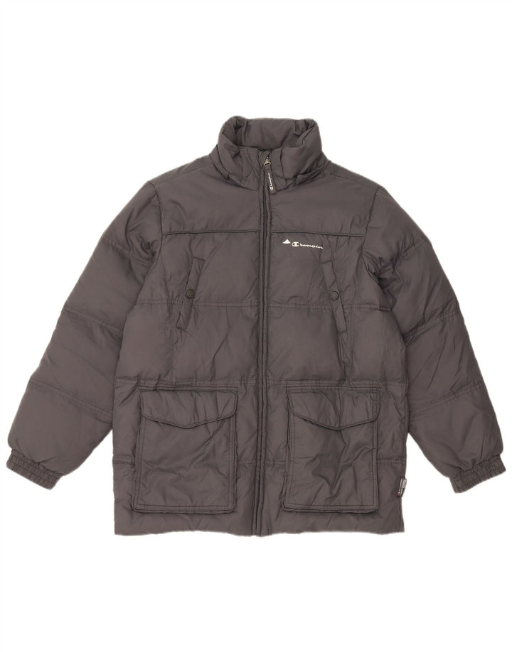 Champion Boys padded Jacket 11-12 Years Larg Grey Polyamide
