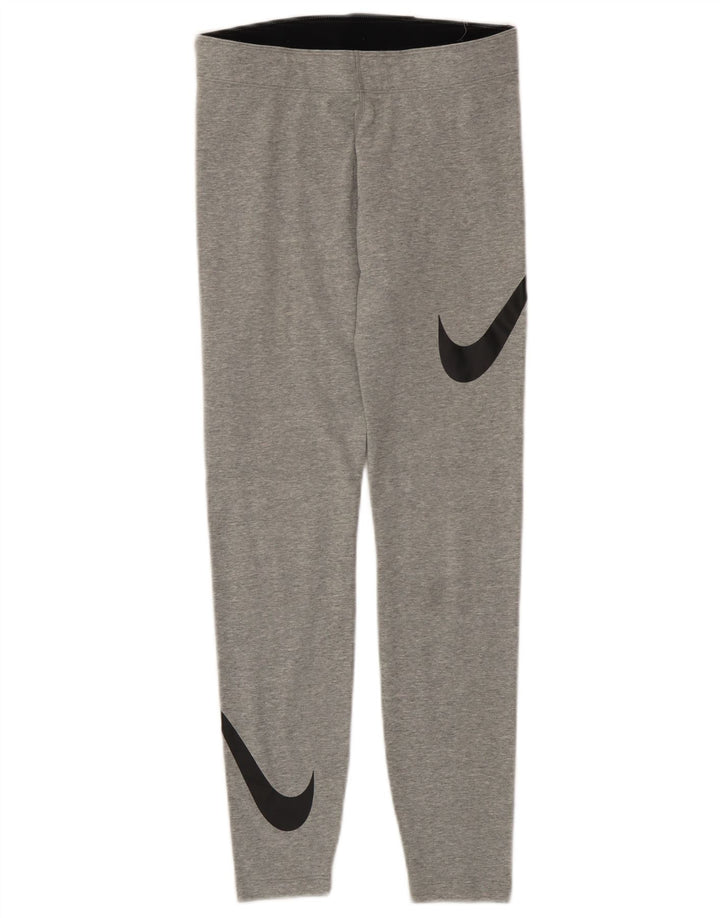 Γυναικεία γραφικά κολάν Nike UK 8 Small Grey