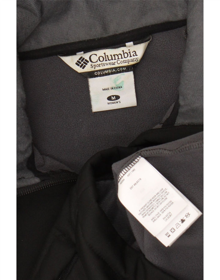 Γυναικεία αθλητική φόρμα Columbia Top Jacket UK 14 Medium Black Polyester