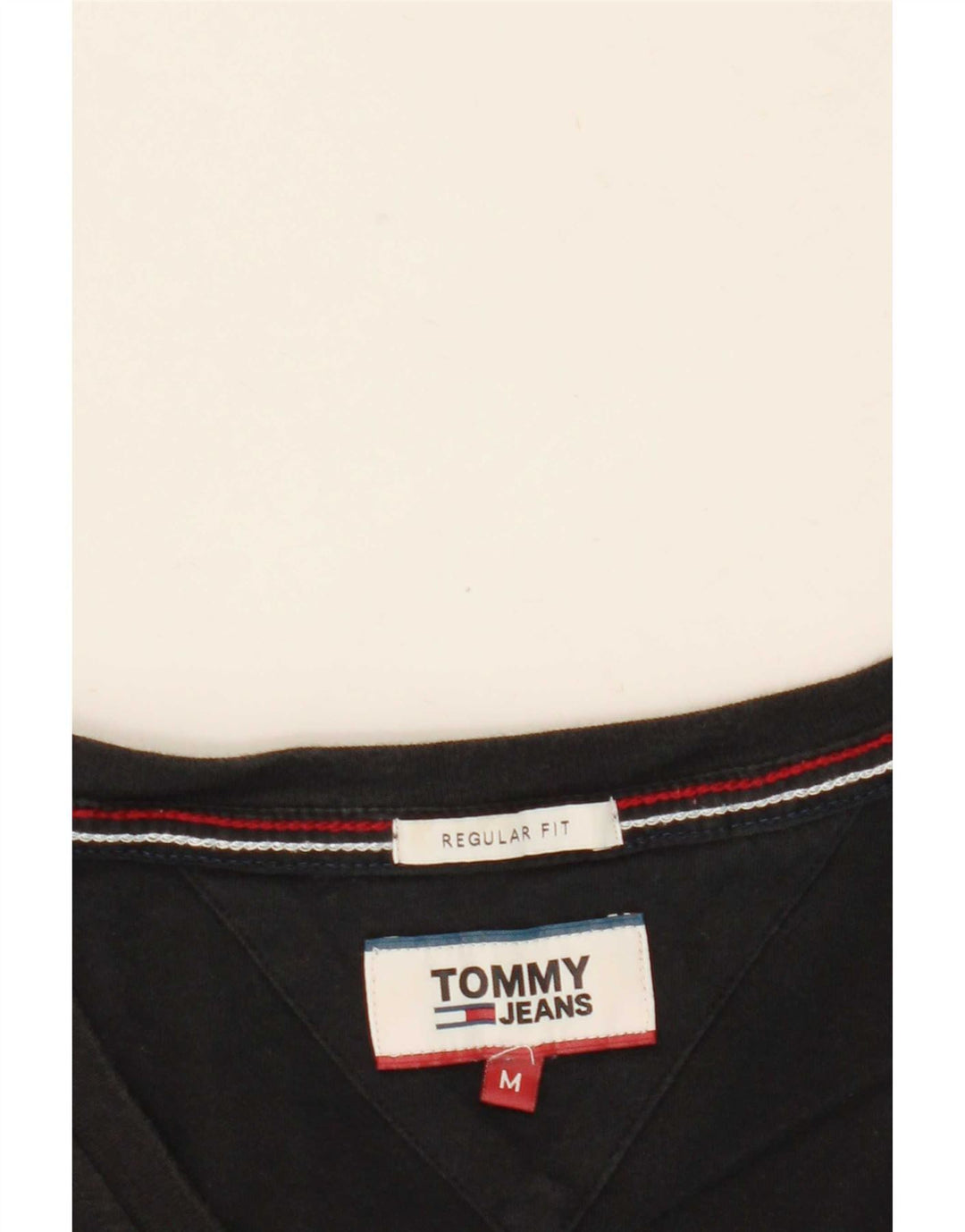 Ανδρικό T-Shirt Tommy Hilfiger Regular Fit Top Μεσαίο Μαύρο