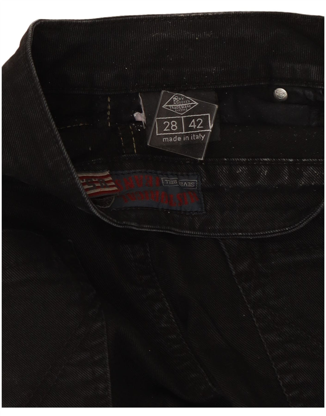 Roy Rogers Γυναικεία Seven Bell Slim Jeans W28 L33 Μαύρο
