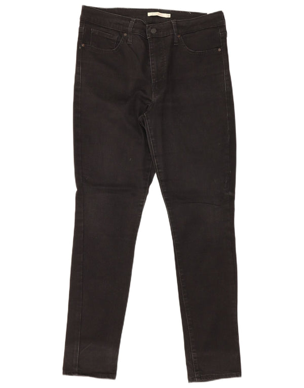 Levi's Womens 311 Shaping Skinny Jeans W32 L31 Μαύρο βαμβακερό