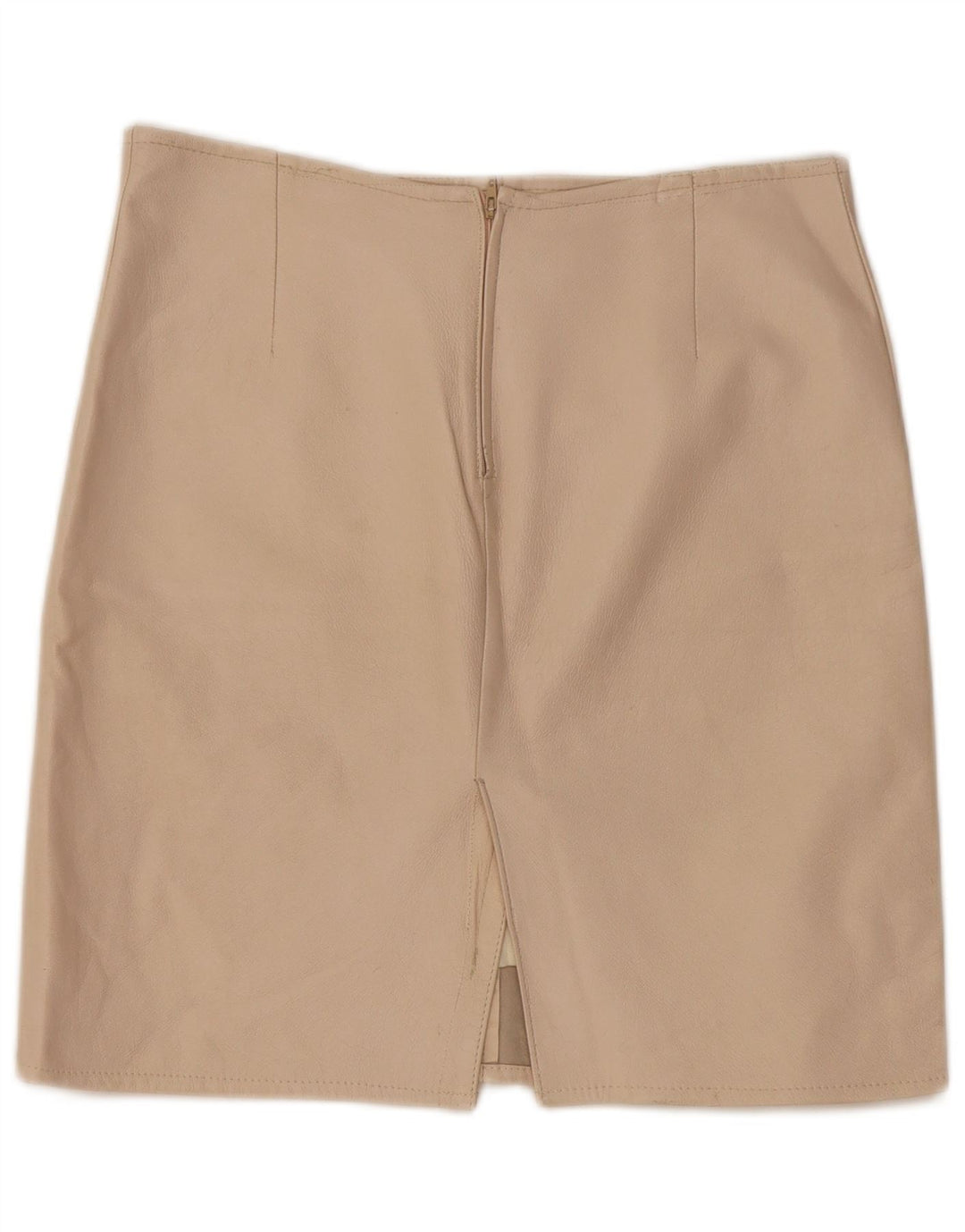 Vintage Γυναικεία Δερμάτινη Φούστα W30 Medium Beige