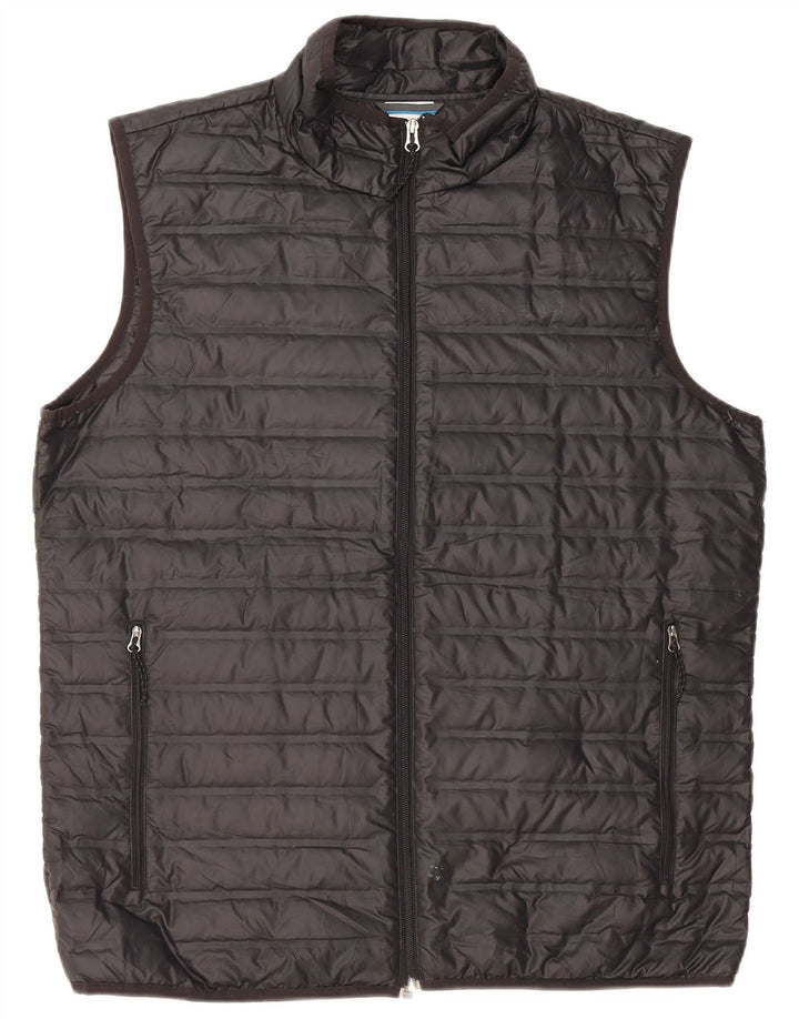 Columbia Ανδρικό padded Gilet UK 40 Large Black Polyester