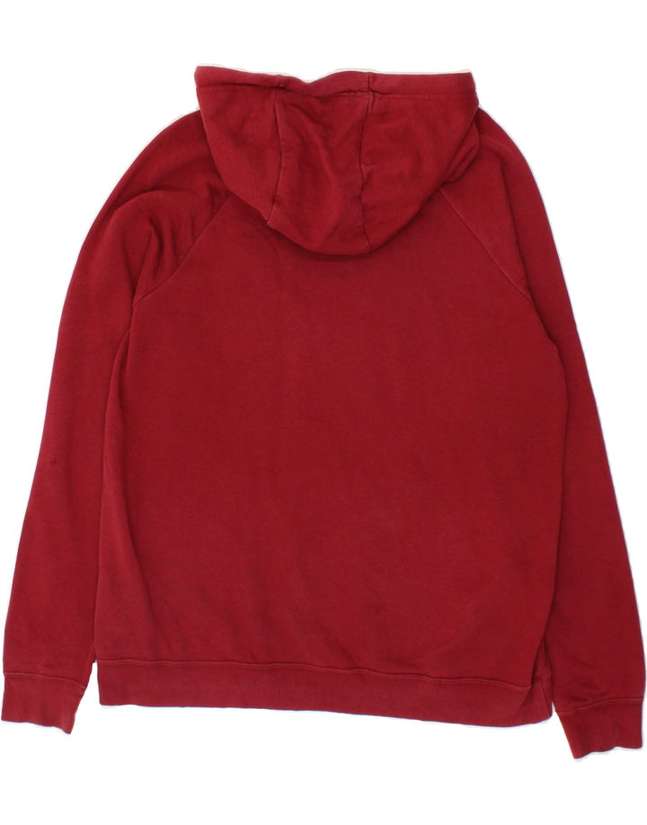 NIKE Mens Hoodie Jumper Large Red Cotton Vintage Nike and Second-Hand Nike from Messina Hembry 